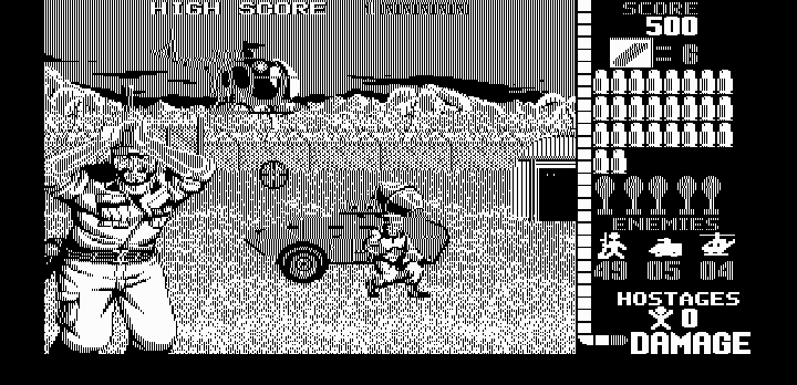 Operation Wolf screenshot 4 for Sega Master System